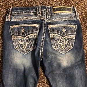 Rock Revival Tall boot cut jeans. Size 27